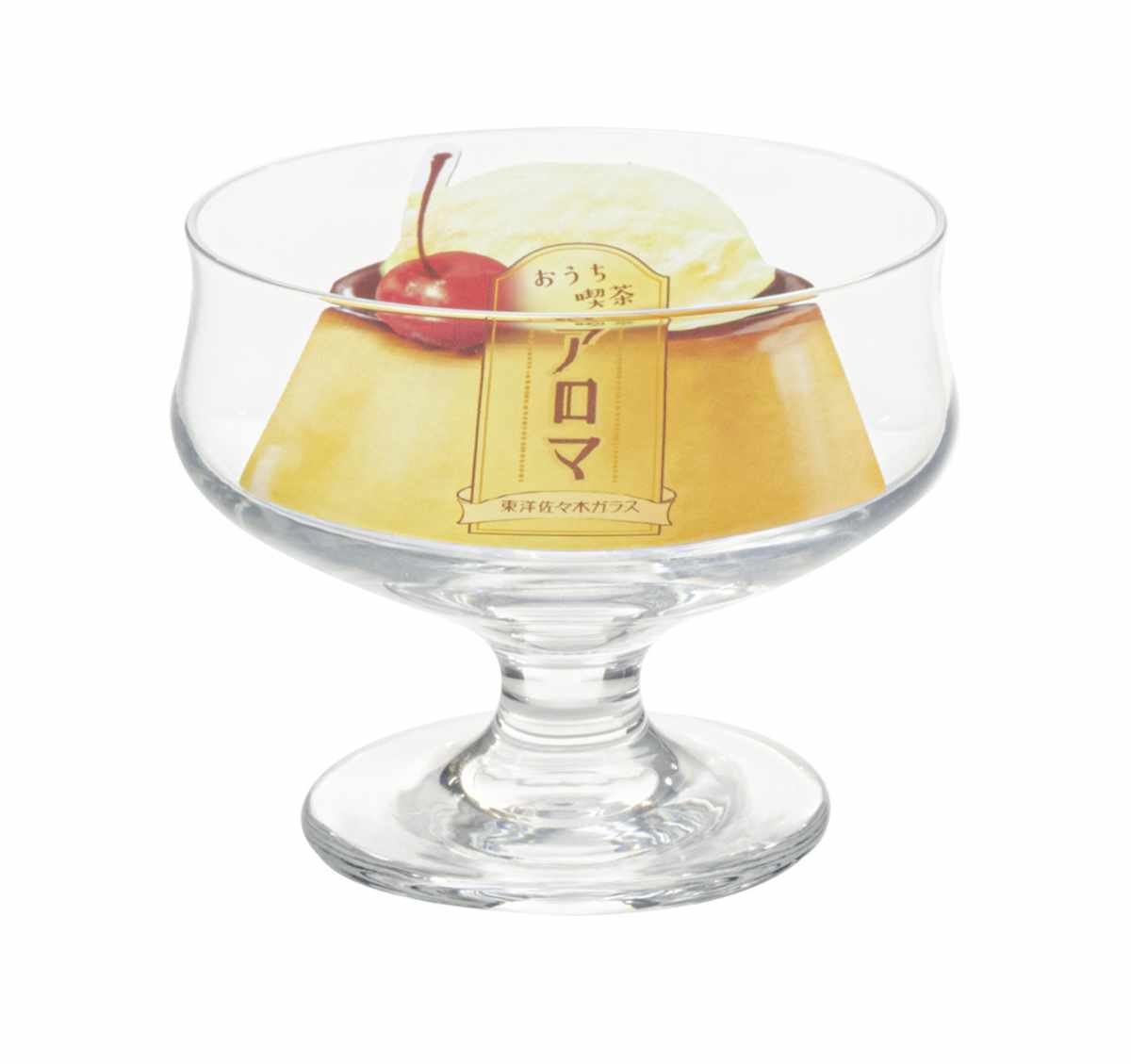 楽天市場】デザートカップ 285ml アロマ アイスクリーム ガラス