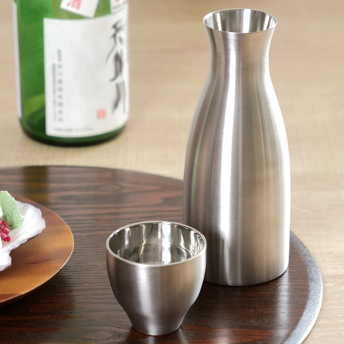 楽天市場】酒器セット 徳利 お猪口 おうち居酒屋 ステンレス （ 送料