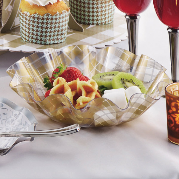 楽天市場】ボウル リトルリッチ 波型ボウル L 28.5cm プラスチック