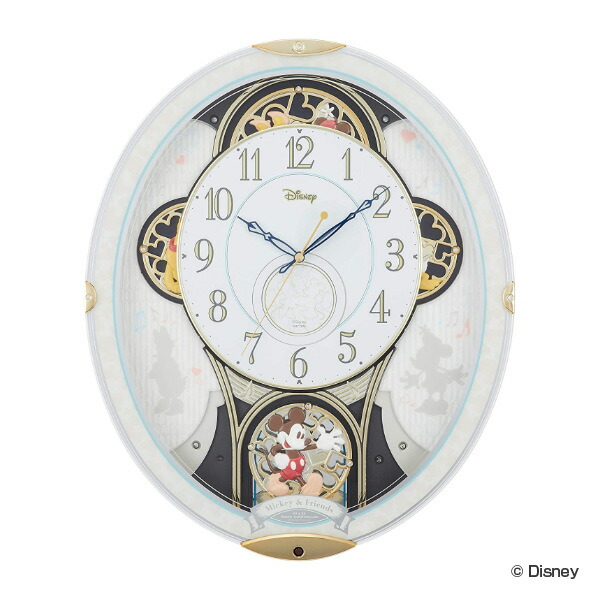 楽天市場】からくり時計 ディズニー ミッキー＆フレンズM509