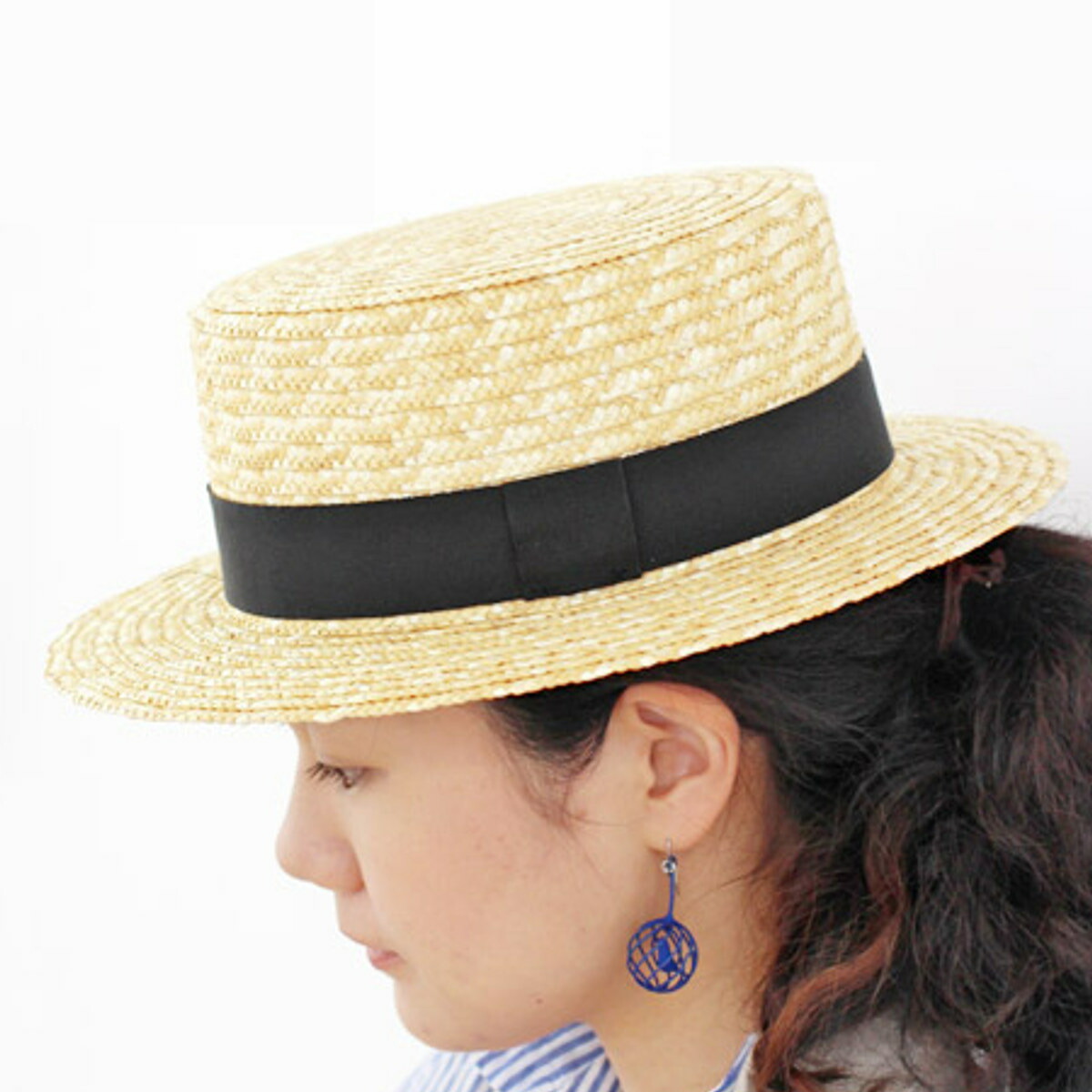 楽天市場】帽子 カンカン帽 WILLYS Canotier フランス製 51cm 54cm