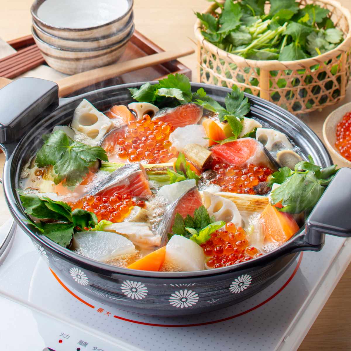 楽天市場】季節鍋 24cm IH対応 ホーロー味わい鍋 安土 （ IH ガス火