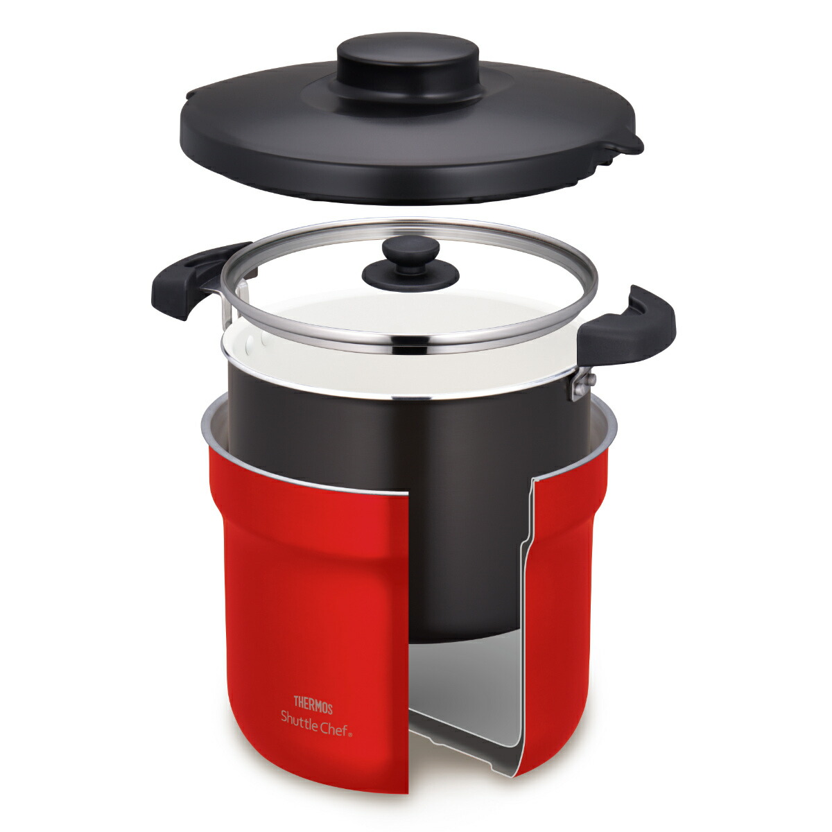 楽天市場】サーモス 真空保温調理器 4.3L IH対応 シャトルシェフ 保温