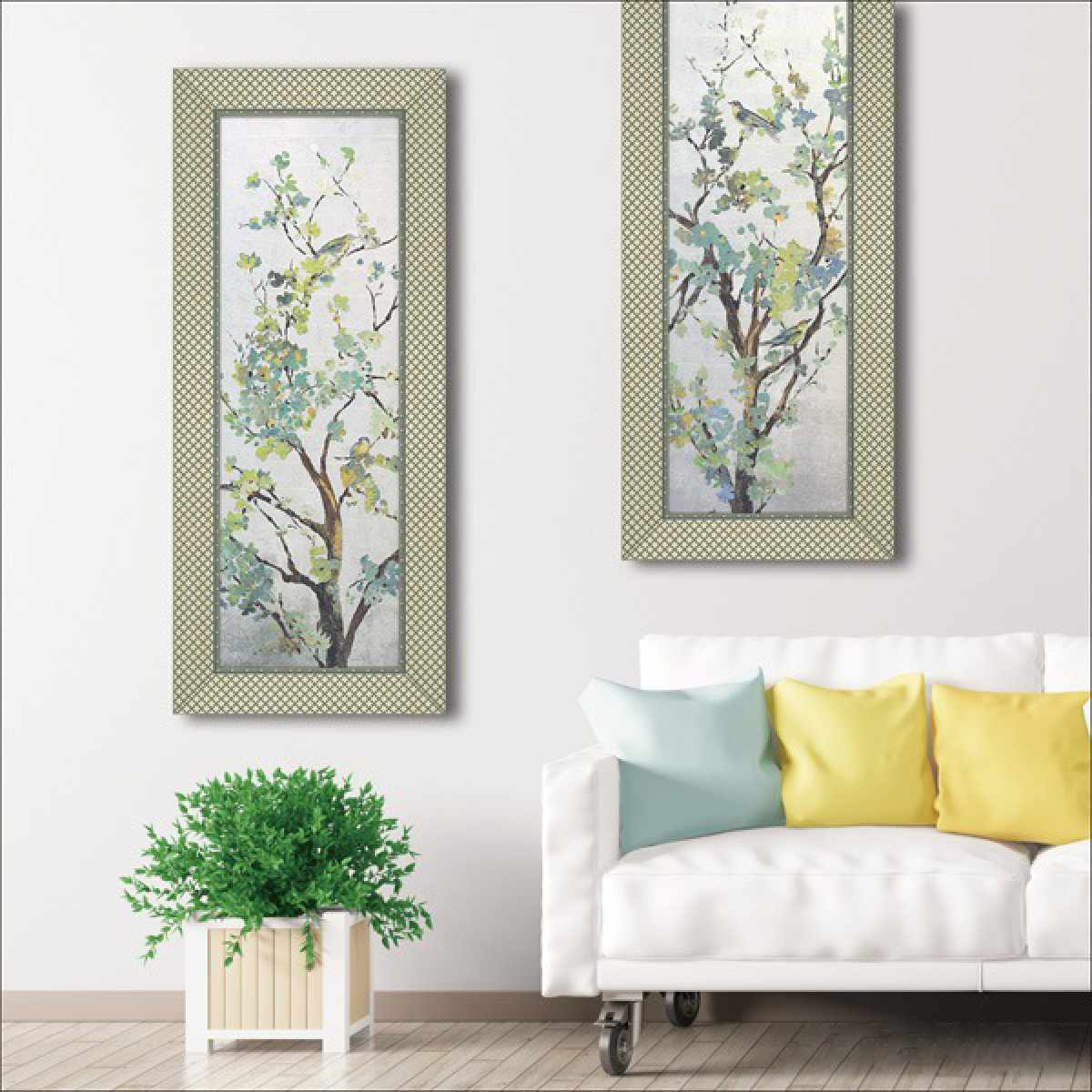 楽天市場】アートパネル エイジア イェンセン 『サーガ ブランチ