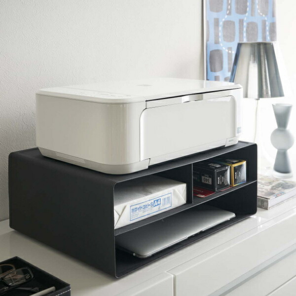 楽天市場】山崎実業 tower ツーウェイプリンター収納ラック タワー