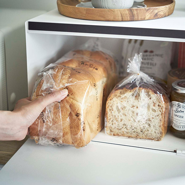 楽天市場】山崎実業 tosca ブレッドケース トスカ ホワイト