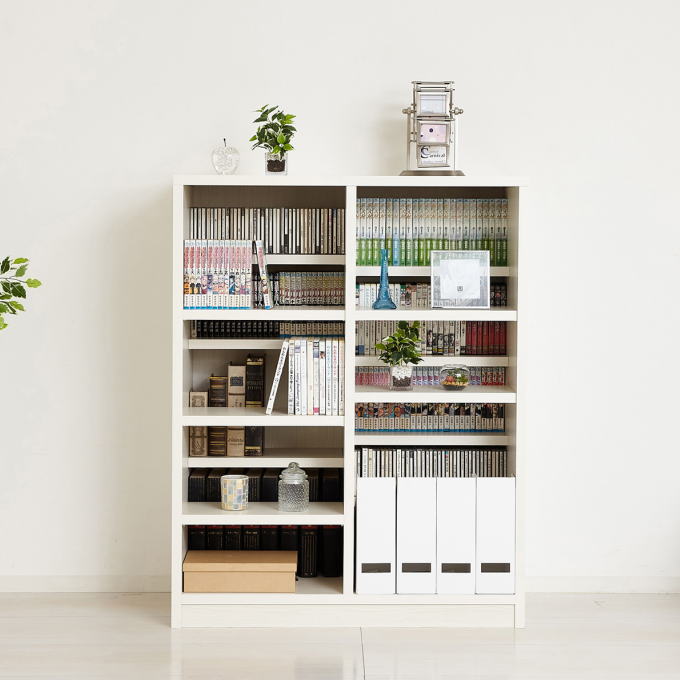 楽天市場】【SALE ポイント5倍】本棚 大容量 国産 日本製 スリム