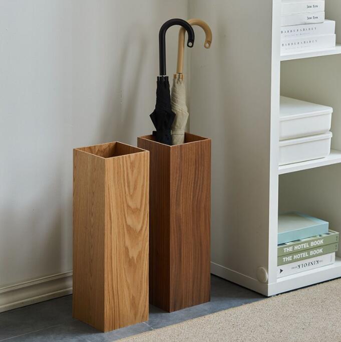 楽天市場】【送料無料】高見え 木製 傘立て おしゃれ スリム かさたて