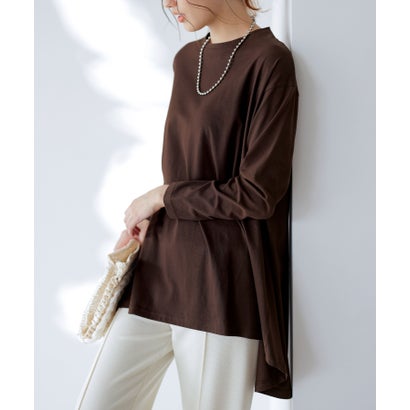 楽天市場】ダークブラウン（チュニック｜レディースファッション）の通販