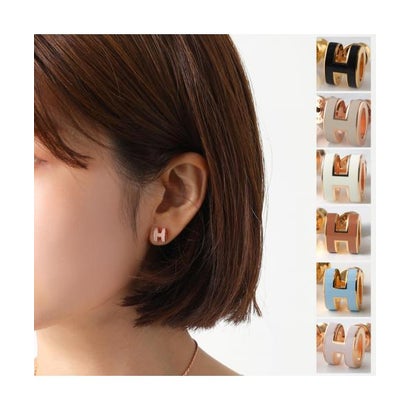 楽天市場】エルメス Hermes HERMES ピアス ポップアッシュ ミニ POP H