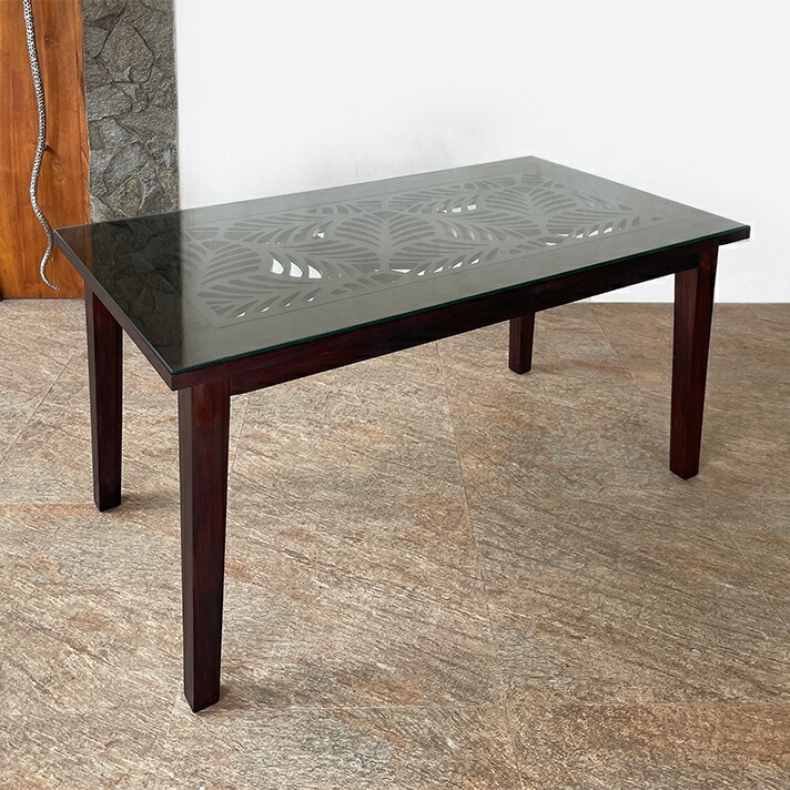 楽天市場】【最大半額＆7%OFFクーポン】アジアン テーブル ガラス天板