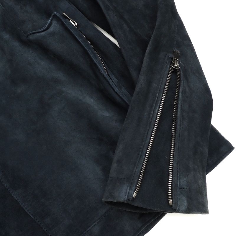 楽天市場】未使用品訳あり RIPVANWINKLE スエードレザー ライダース