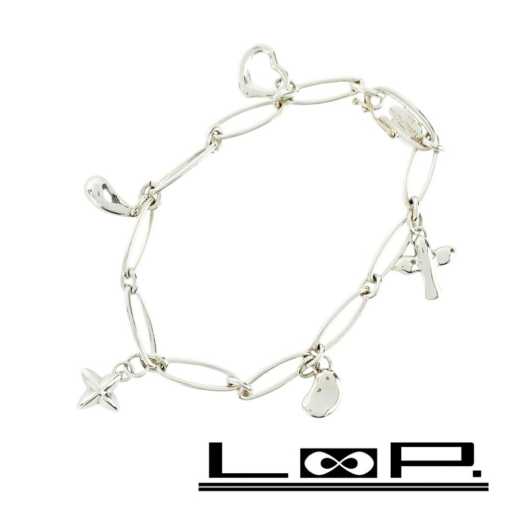 楽天市場】ティファニー 5チャーム ブレスレット（ジュエリー