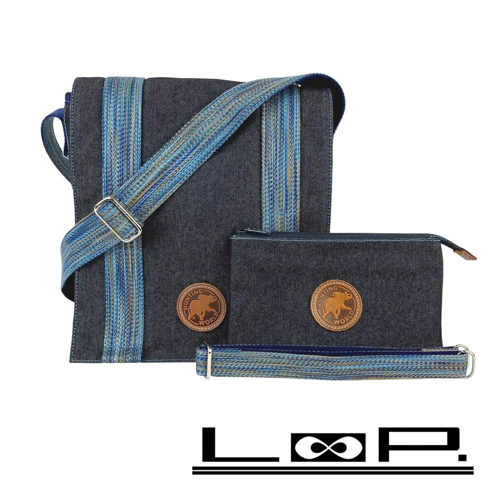 楽天市場】ハンティングワールド デニム バッグ（バッグ・小物