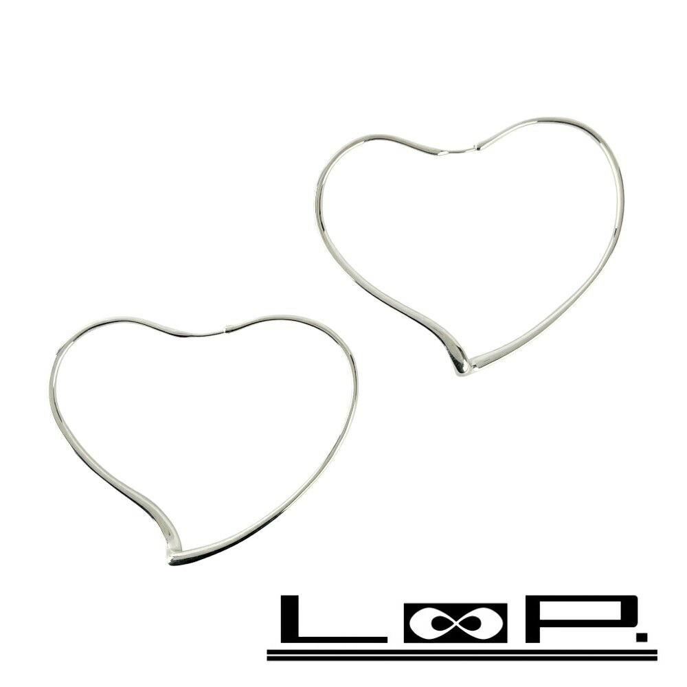 楽天市場】ティファニー オープンハートフープピアスの通販