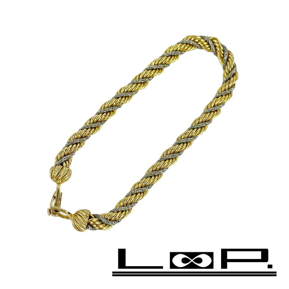 楽天市場】ディオール □新同□ヴィンテージ□ ツイスト ブレスレット