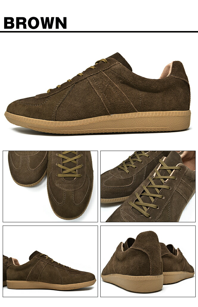 楽天市場】スニーカー メンズ ローカット GERMAN TRAINER ジャーマン