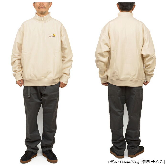 楽天市場】カーハートWIP Carhartt WIP I027014-22F ハーフジップ