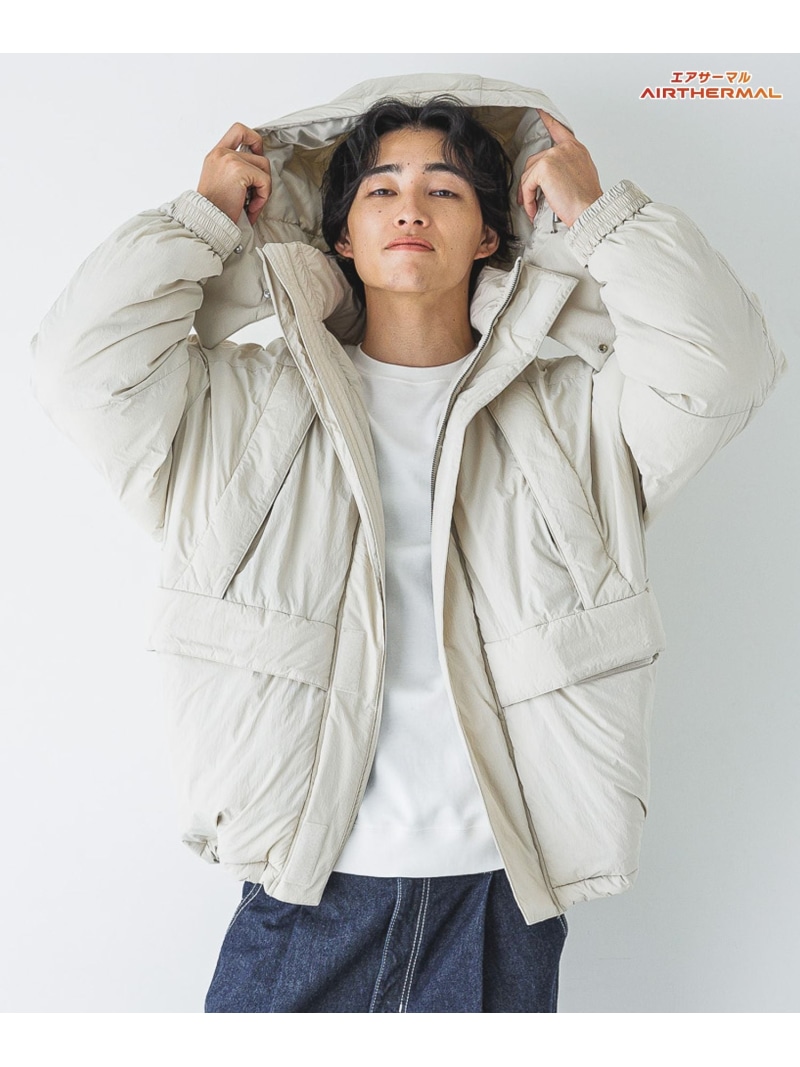 楽天市場】【SALE／50%OFF】エアサーマルフードブルゾン LOWRYS FARM