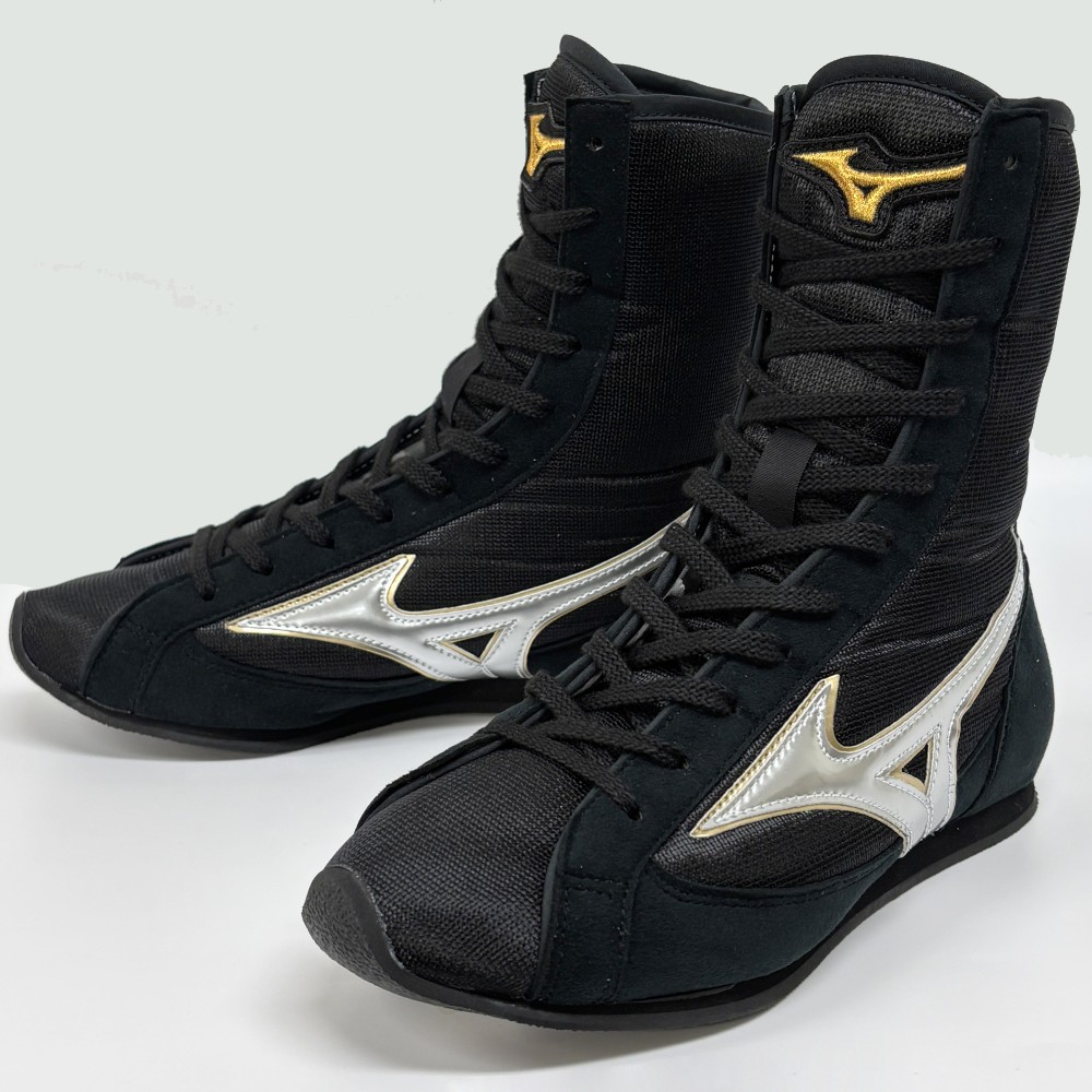 楽天市場】ボクシングシューズ 黒 ゴールド ミズノの通販
