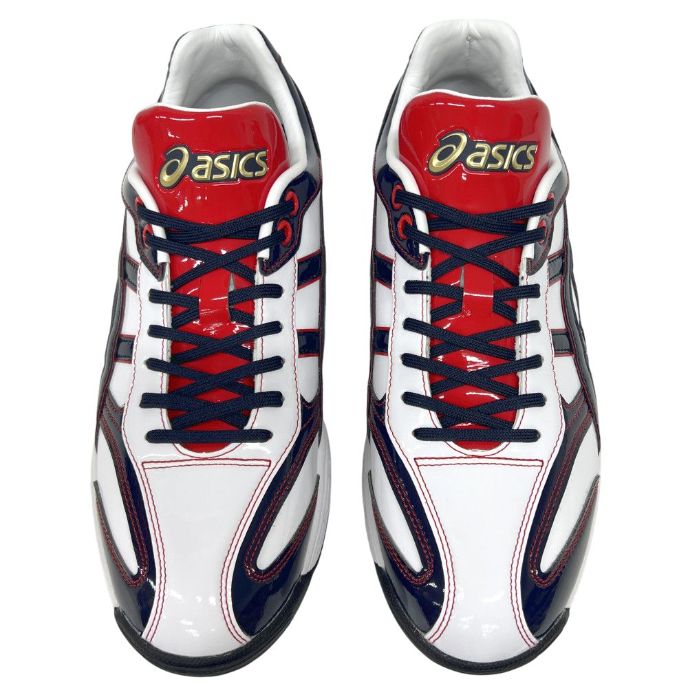 楽天市場】【サイズ交換送料無料】ネイビー×ホワイト アシックス 野球