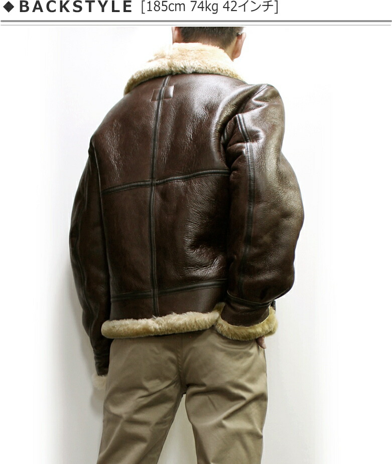 楽天市場】AVIREX/アビレックス B-3ムートンフライトジャケット USA