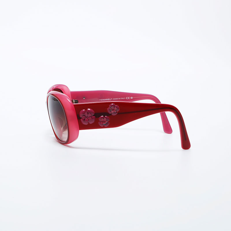 楽天市場】シャネル CHANEL カメリア ココマーク サングラス ピンク