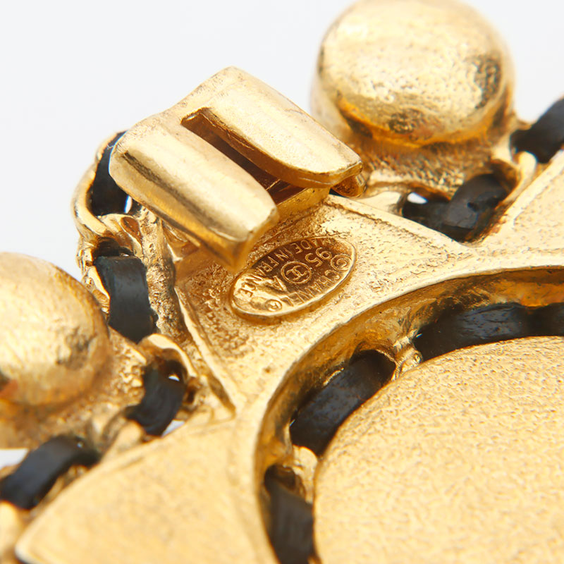 楽天市場】シャネル CHANEL グリポア 95A 1995年 ブローチ マルチ