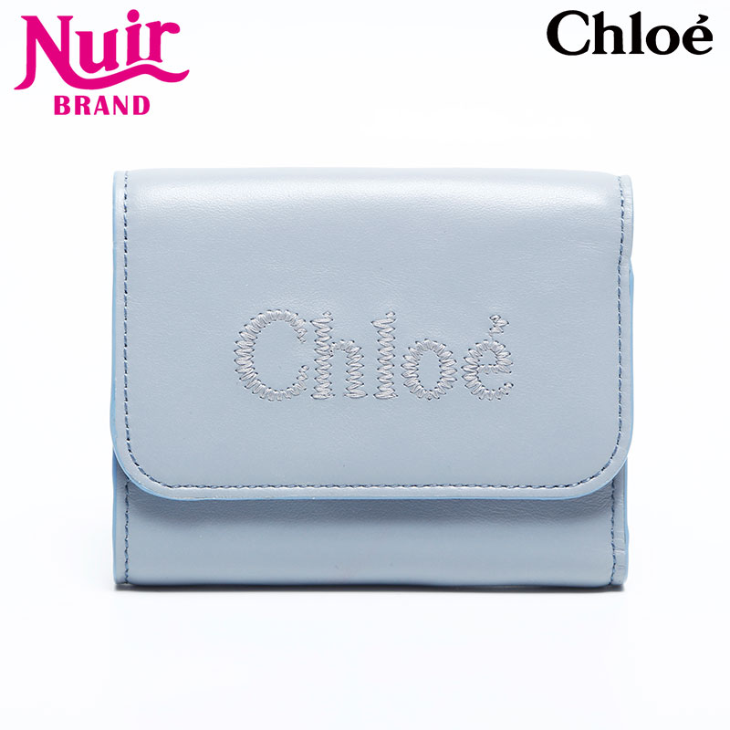 楽天市場】クロエ 財布 ブルーの通販
