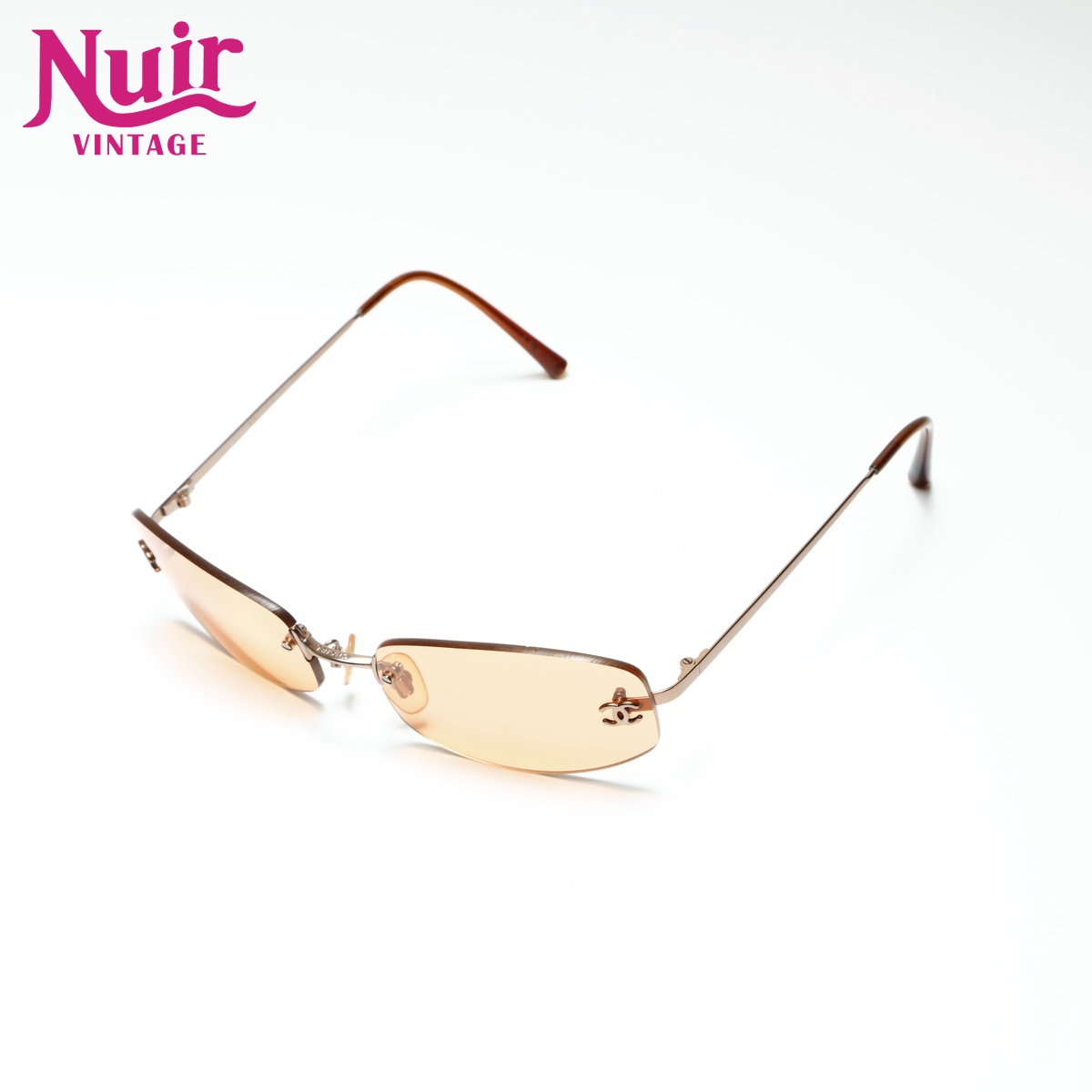 楽天市場】シャネル CHANEL 3番台 1994-1999リムレス ココマーク