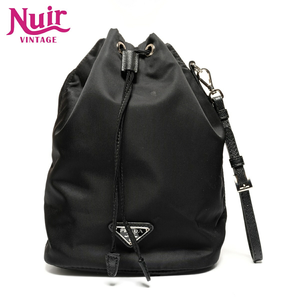 楽天市場】prada 巾着 ブラックの通販