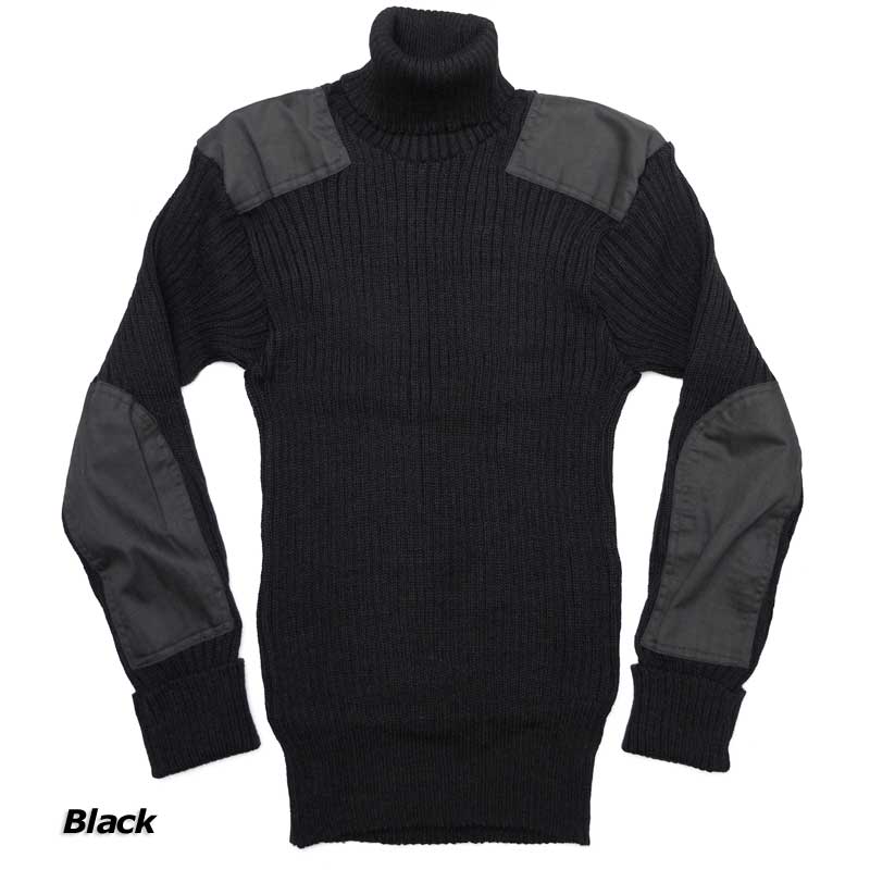 楽天市場】NATO軍タイプ タートルネック セーター コマンドセーター
