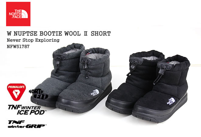 楽天市場】ノースフェイス/THE NORTH FACE Wヌプシブーティウール2