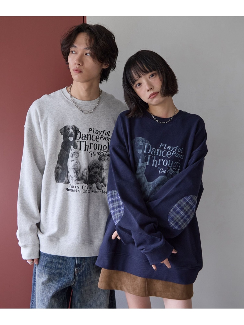 楽天市場】エルボーパッチ（カラーグレー）（トップス｜レディース