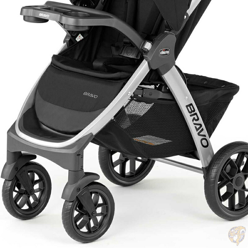 楽天市場】【クーポン配信中】Chicco Bravo Quick-Fold Stroller Black