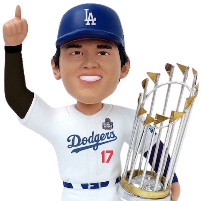 大谷翔平ドジャースの2024年ワールドシリーズチャンピオンボブルヘッド