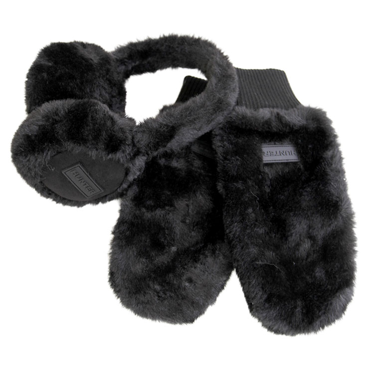 楽天市場】HUNTER ハンター BLACKMUIR BOX SET イヤーマフミトン