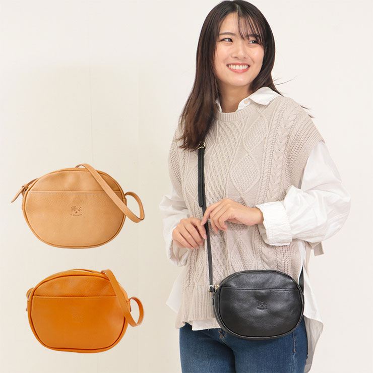 楽天市場】アウトレット IL BISONTE【イルビゾンテ】ショルダーバッグ