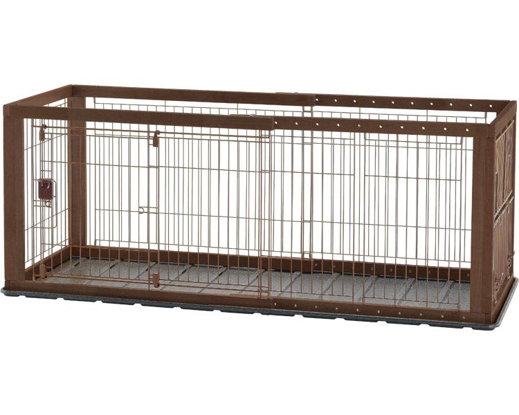 楽天市場】ペットサークル 木製スライドペットサークル レギュラー