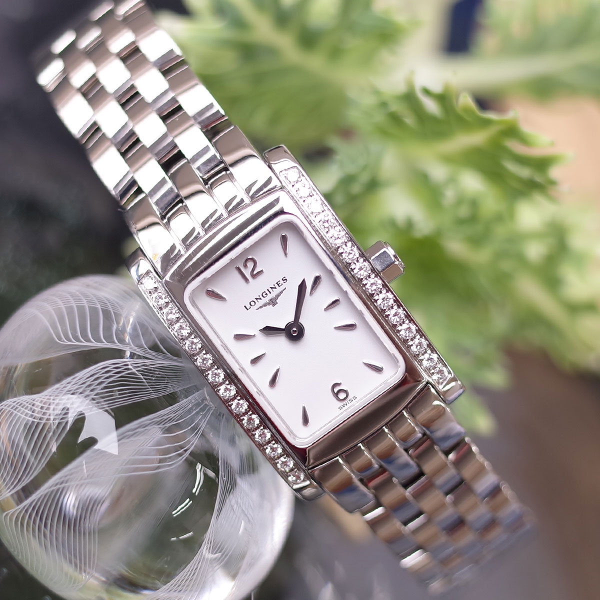 楽天市場】ロンジン ドルチェヴィータ ダイヤベゼル 28PD 白文字盤 L5