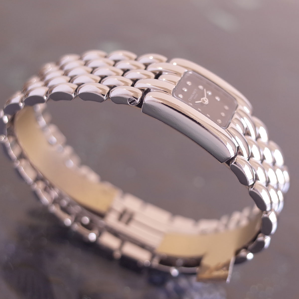 楽天市場】ショーメ ケイシス SM ダイヤインデックス 12PD 黒文字盤