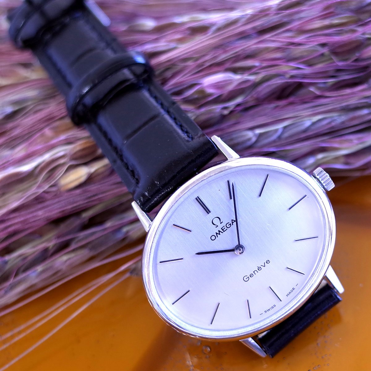 楽天市場】オメガ 70's アンティーク ジュネーブ SS 横オーバル グレー