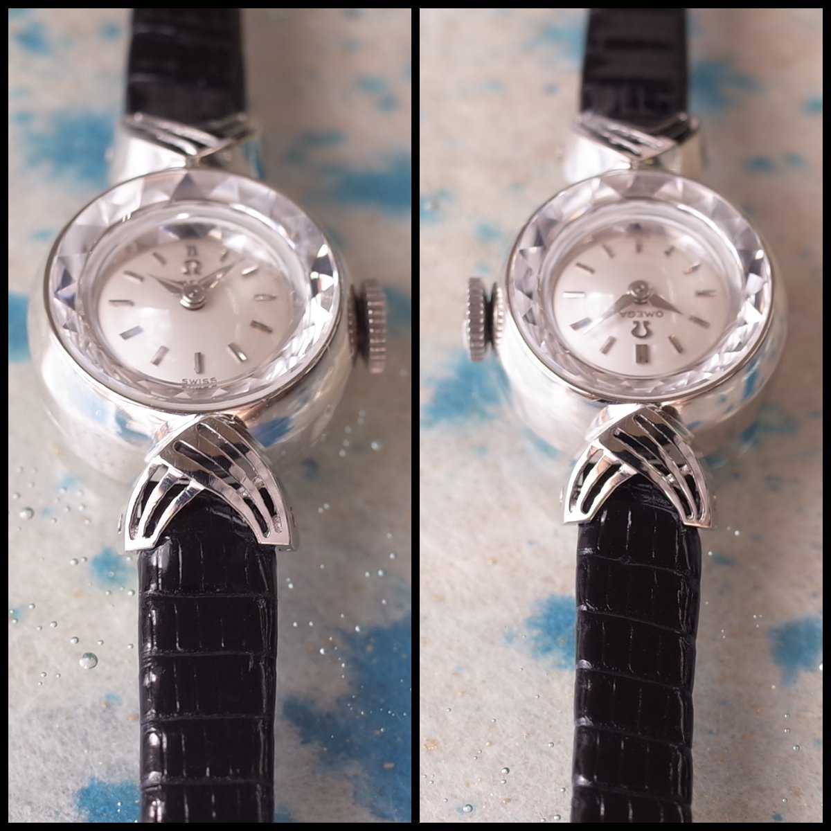 楽天市場】レア オメガ 60's アンティーク K14WG 飾りラグ カット