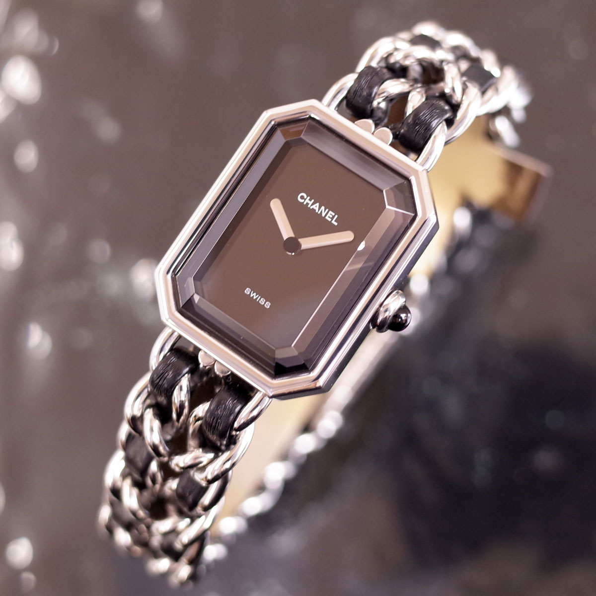 楽天市場】箱 保証書 シャネル CHANEL プルミエール ブラック シルバー