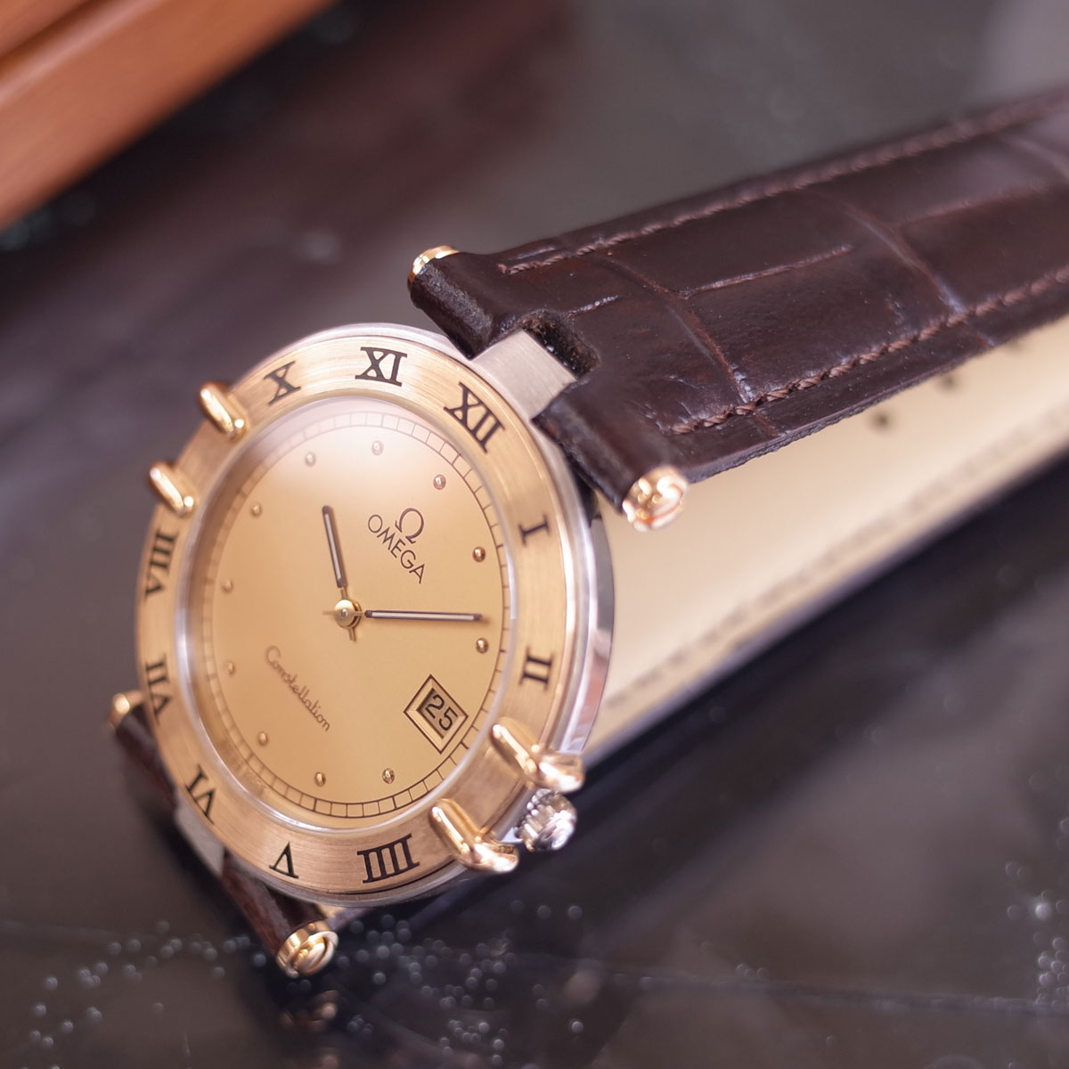 楽天市場】オメガ コンステレーション 196.0360 K18/SS コンビ