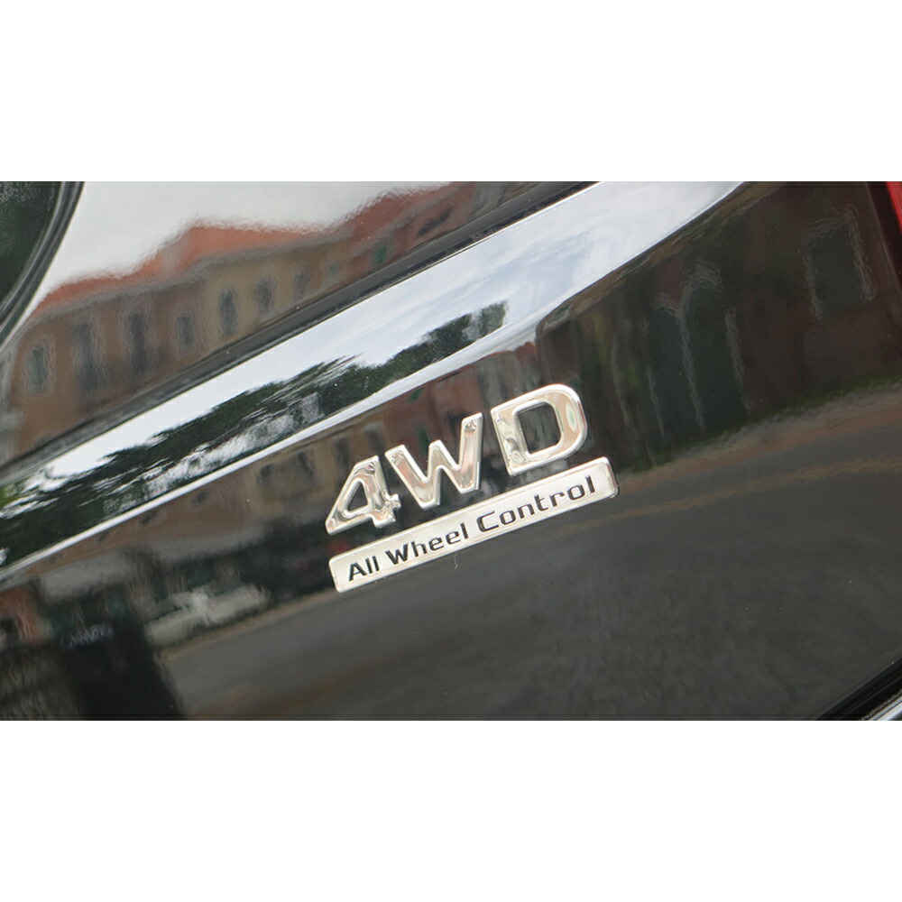 楽天市場】三菱 海外 純正 4WD All Wheel Control エンブレム 輸出仕様