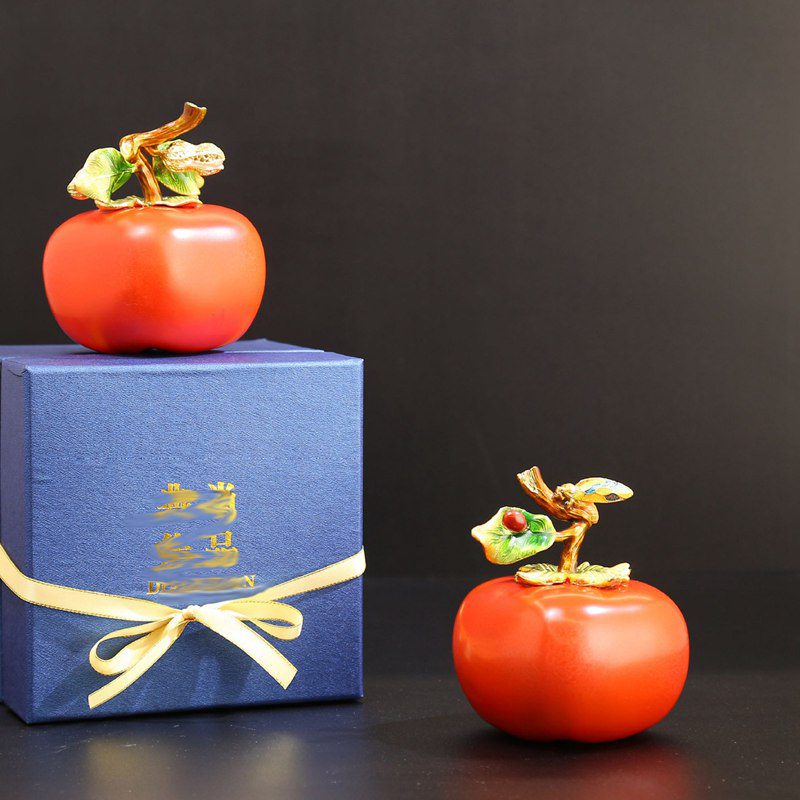 楽天市場】カキ 柿 置物 インテリア 風水グッズ 本物そっくり おしゃれ