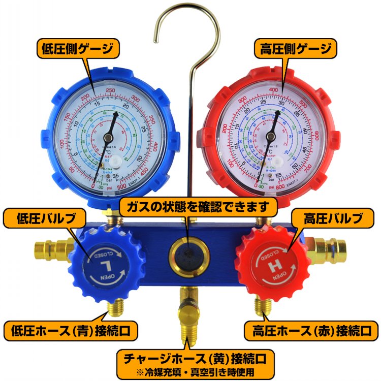 楽天市場】【本日22時〜！90％オフCP】エアコンガスチャージキット