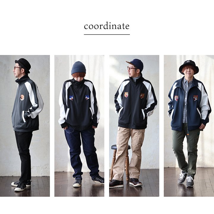 楽天市場】ジャージ トラックジャケット スカジャン メンズ レディース