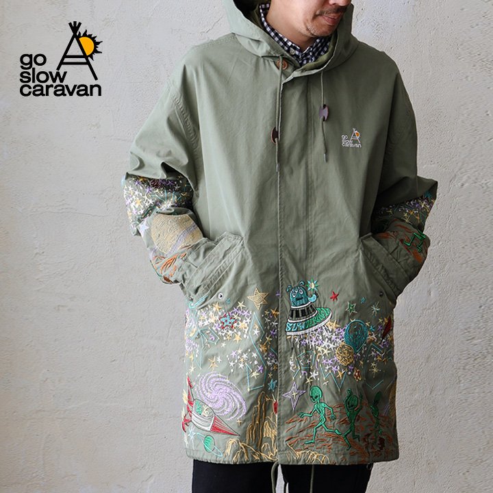 楽天市場】go slow caravan ゴースローキャラバン モッズコート ライト